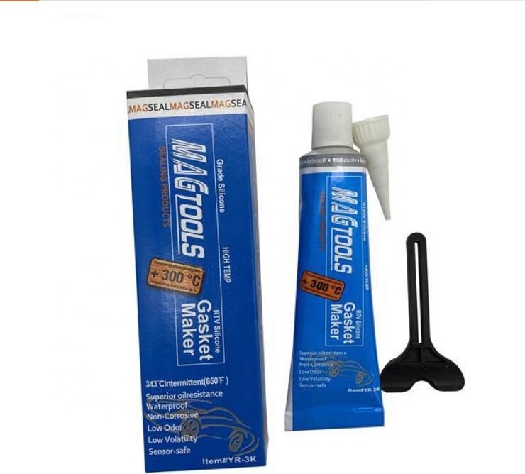 BOSSIL Black Red Grey Blue Hi-Temp RTV Silicone Gasket Maker 85g