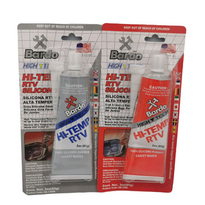 Bardo HI-TEMP Red RTV Silicone