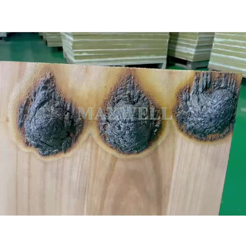 Transparent expansion fireproof paint for wood structure