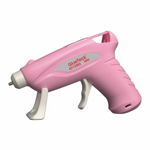 Factory Mini Glue Gun Wireless DC 10W Cordless Battery Powered Pink 3.7V Glue Gun Silicone Gun For Craft