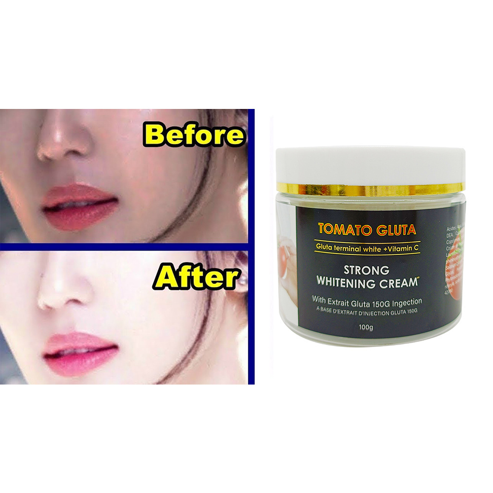 Tomato Gluta Terminal White Vitamin C Strong Whitening Cream  With Fruit Extract 150G Organic Face Cream 100g