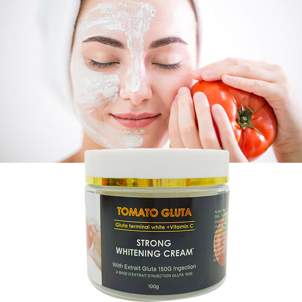 Tomato Gluta Terminal White Vitamin C Strong Whitening Cream  With Fruit Extract 150G Organic Face Cream 100g