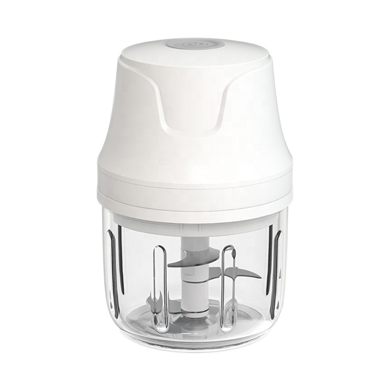 U-shaped concave shaped body Glass Cup 30W 1200mAh 300mL Electric Food processor For kitchen