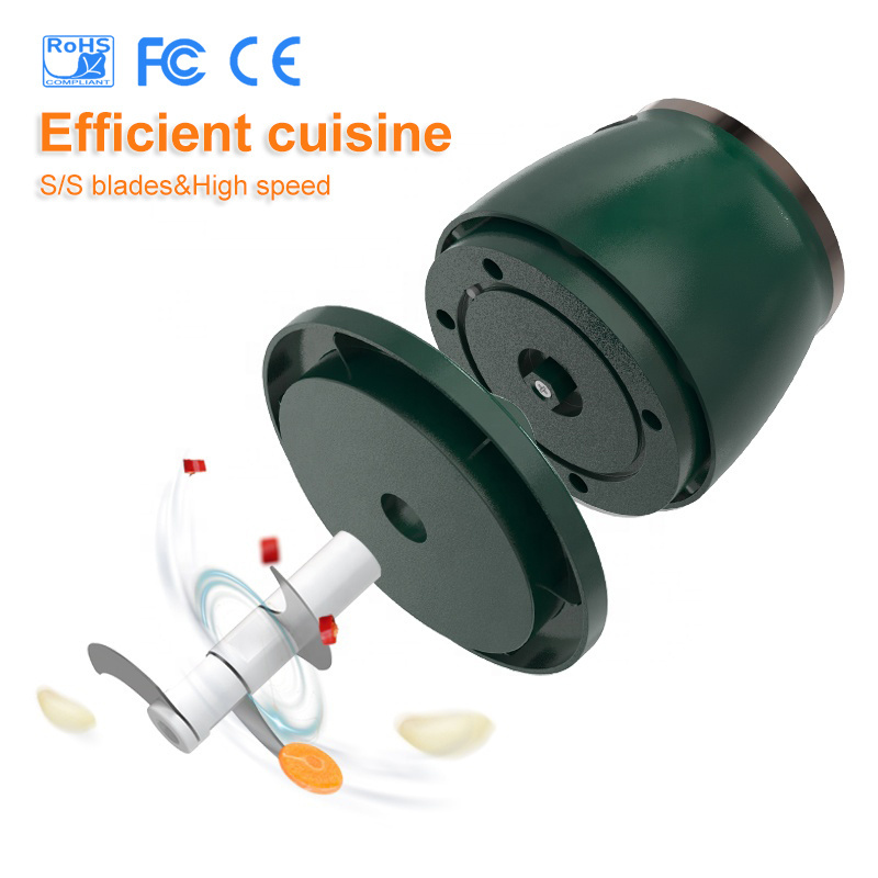 Plating Decoration Design PS Cup 30W 1200mAh 350mL Electric food chopper For kitchen