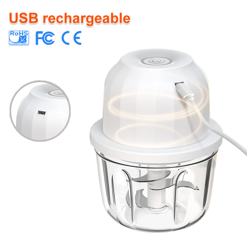 Pumpkin Style Design PS Cup 350mL Multifunctional Electric Food Chopper For kitchen