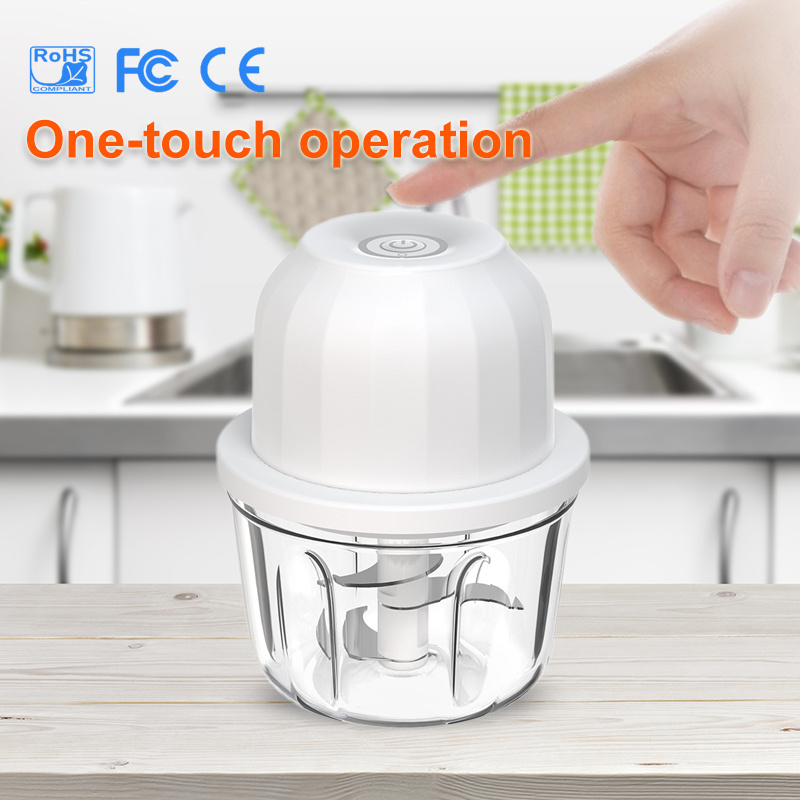 Pumpkin Style Design PS Cup 350mL Multifunctional Electric Food Chopper For kitchen