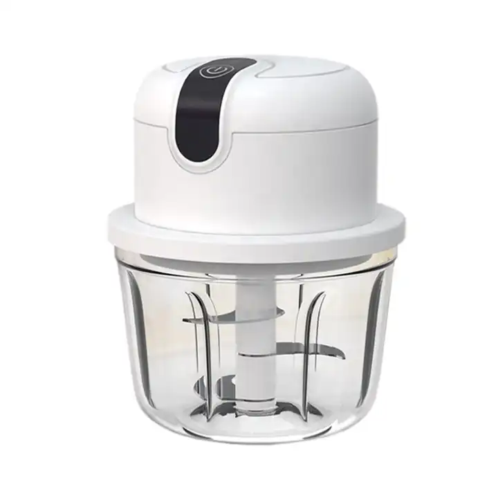 2024 Hot Sale Baffle Design PS Cup 30W 1200mAh 1700rpm 350mL Electric Food Chopper For kitchen