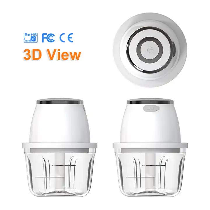 2024 Plating Decoration Design PS Cup 30W 1200mAh 350mL Electric food chopper For kitchen