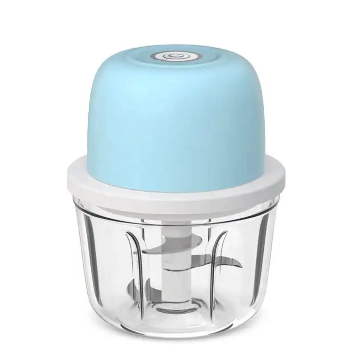 2024 Hot Sale Large buttons Mini PS Cup 30W 1200mAh 350mL Electric Food Chopper For kitchen