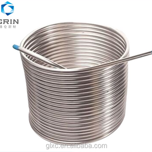 High performance 304 316 50 foot Stainless Steel coil tubing for Immersion Wort Chiller