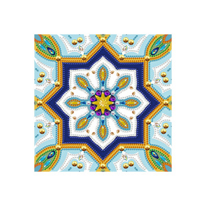 Diy Diamond Painting Wall Stickers Mysterious Mandala Special-shaped Drill Mosaic Diamond Embroidery Art Wall Sticker Painting