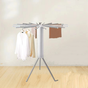 Wholesale Tripod Clothes Drying Rack Folding Portable Drying Rack Clothing Space Saving Aluminium Clothes Drying Rack