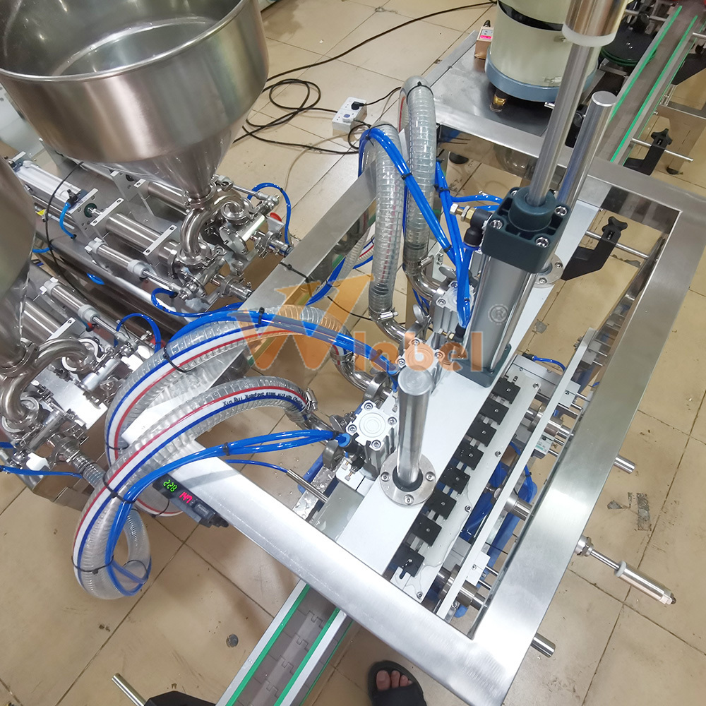 Automatic Red Bull Energy Drink Water Bottle Filling Machinery Juice Filling Machine Equipment