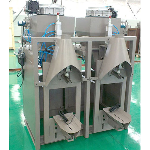 Double nozzle valve bag cement pack maker machine with good after-sales service