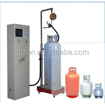 150kg LPG gas cylinder can filling machine