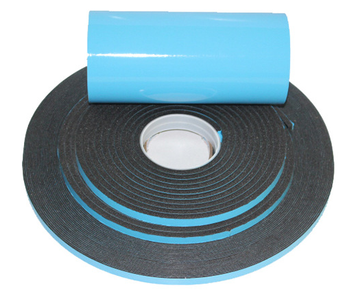 0.5mm 0.8mm 1mm 1.5mm 2mm 3mm 5mm Custom Heavy Duty Single Double Sided Self Adhesive Black White EVA PE Polyethylene Foam Tape