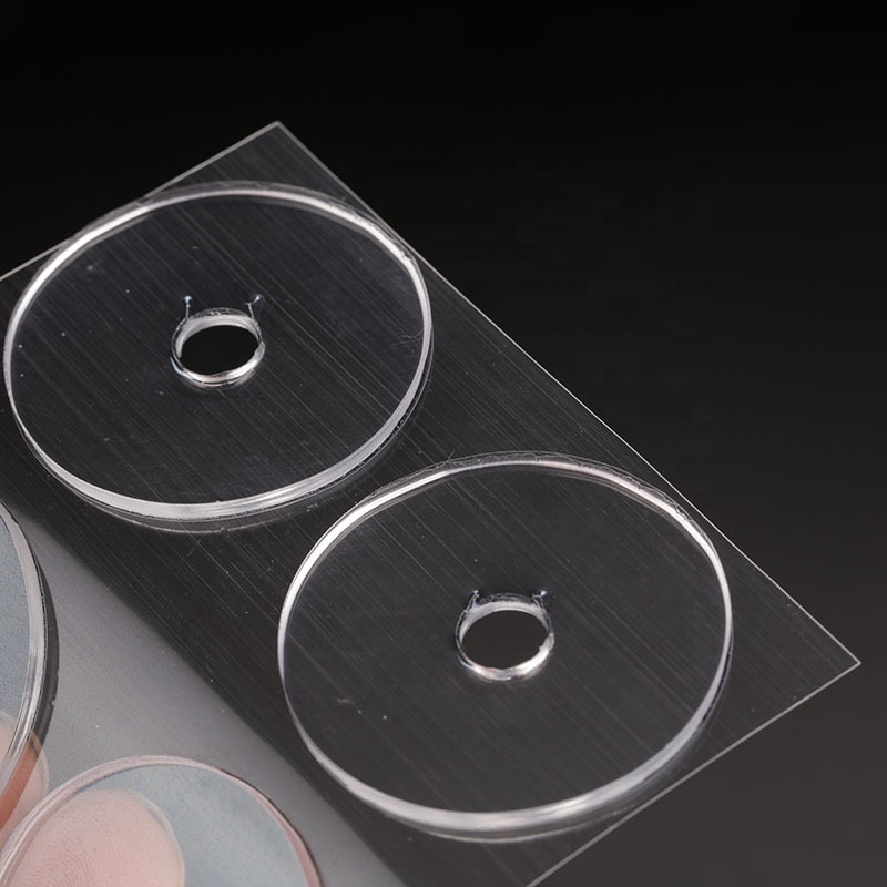 Die-cut Round Non-marking Removable Transparent Dot Strong Glue, Nano Acrylic Double-sided Adhesive Tape for Car Ornaments