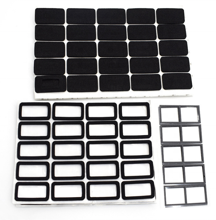 Flame Retardant High Resilience Micro-Cellular Polyurethane Custom Cut Poron Foam For Smartphone Keyboard Gasket