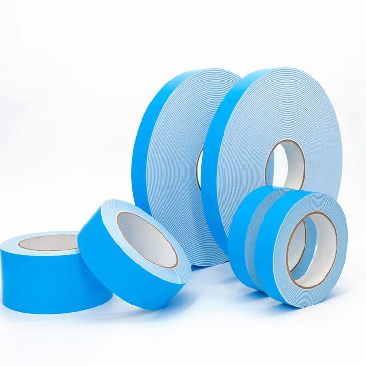 0.5mm 0.8mm 1mm 1.5mm 2mm 3mm 4mm 5mm Residue-Free Adhesive Single Double Sided PE Foam Tape For Door And Window Seal Car