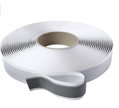 Butyl Double Sided Waterproof Tape Leak Proof Putty Tape for RV Repair, Window Boat Sealing Glass and EDPM Rubber Roof Patching