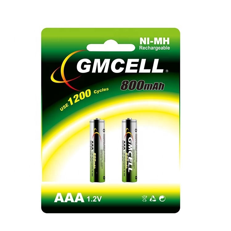 GMCELL Nimh AAA 100mah 150mah Battrie 1.2v aaa Rechargeable Battery