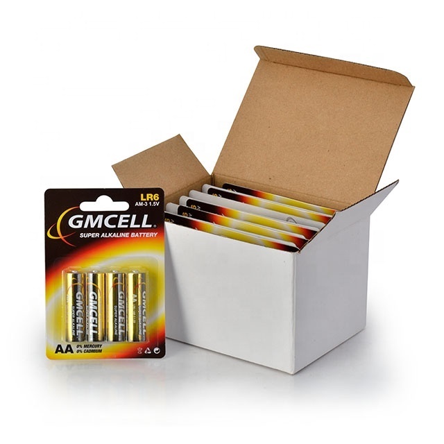 GMCELL 1.5vaa alkaline battery No 5 aa No.7 Alkaline battery suppliers with bis