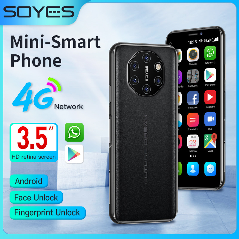 2022 Hot Sales Mini Phone 4G LTE 3.5 inch HD 2050mAh Dual SIM Multi-languages Mobile Phone