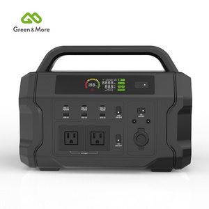 1200W Portable Power Station LifePO4 Battery Generator Solar Power Station For Home Appliance