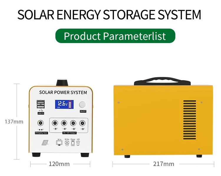 Mobile Charging 128wh 256wh 12V 10Ah 20Ah Solar Led Light Kits Solar Panel Power Generator Mini Solar System