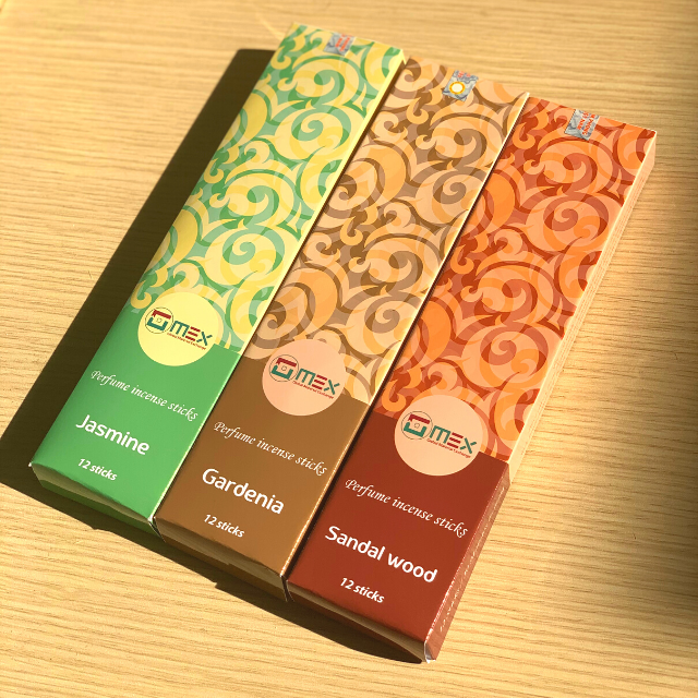 Beautiful quality of scent incense sticks, sandalwood incense, perfume incense sticks customize packaging