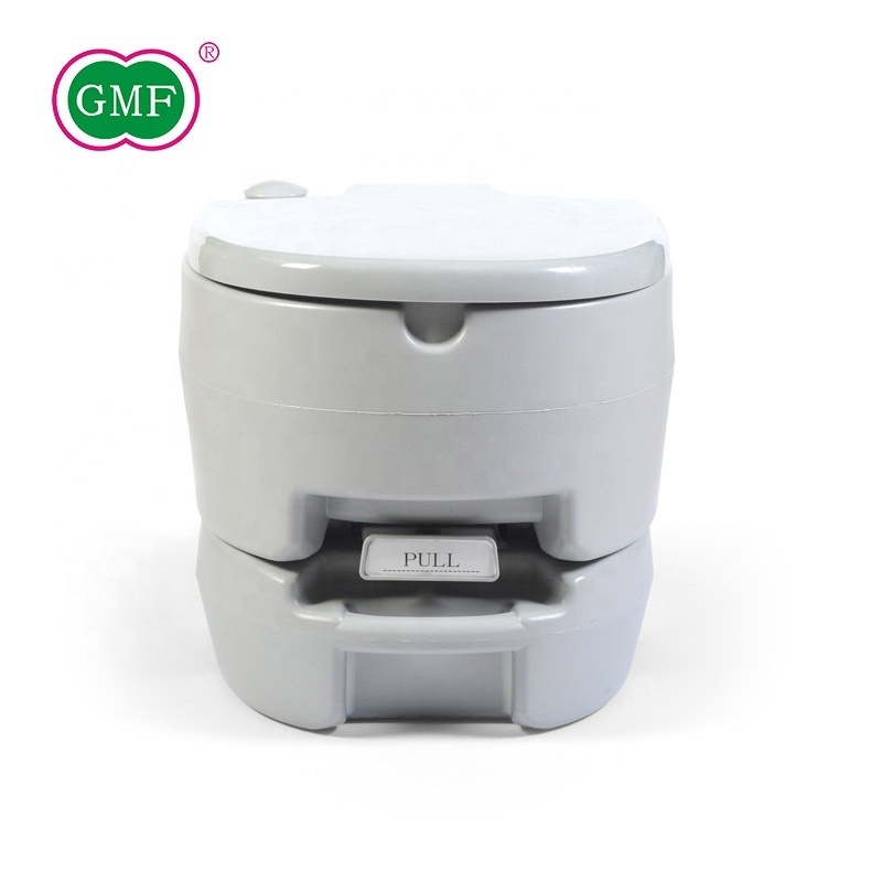 High grade plastic outdoor portable car travel camping toilet with fine workmanship