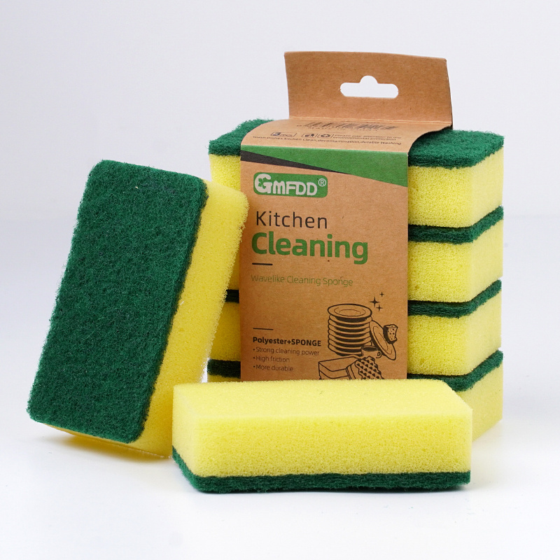 household cleaning tools & accessories daily needs product dishwashing sponge scouring pad kitchen cleaning sponge wholesale