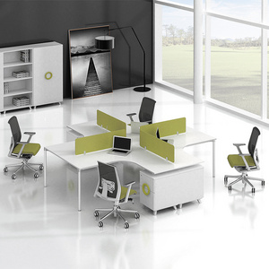 Factory direct office cubicle workstation modern for 2 4 6 8 person staff call center executive office workstation