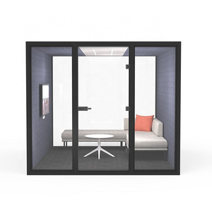 Hot Sale Office Acoustic Meeting Sound Proof Pod Indoor Privated Meeting Booth Apple Cabin Office Booth