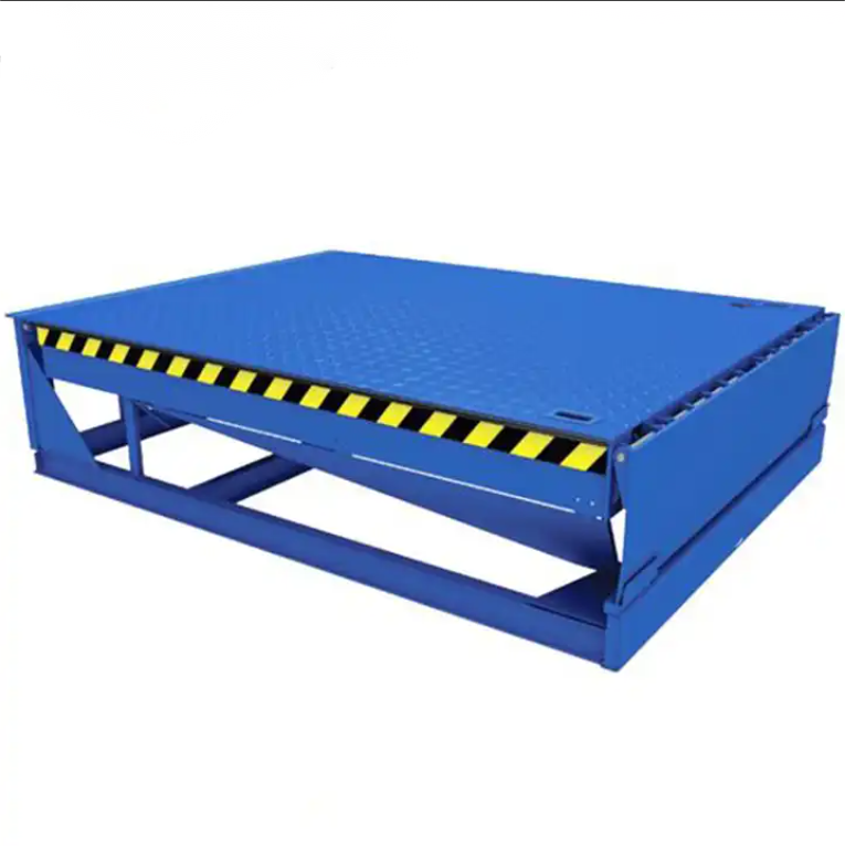 2024  hot sale  hydraulic fixed dock leveler  use pattern full plate warehouse doors -10Tons