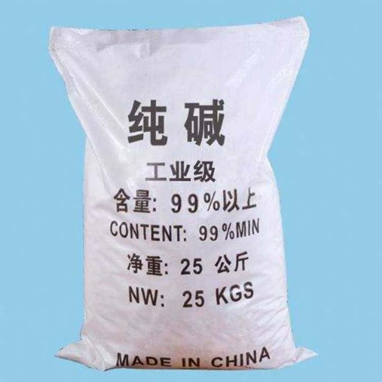 CAS 497-19-8 Sodium Carbonate Soda Ash Light / Dense For Glass