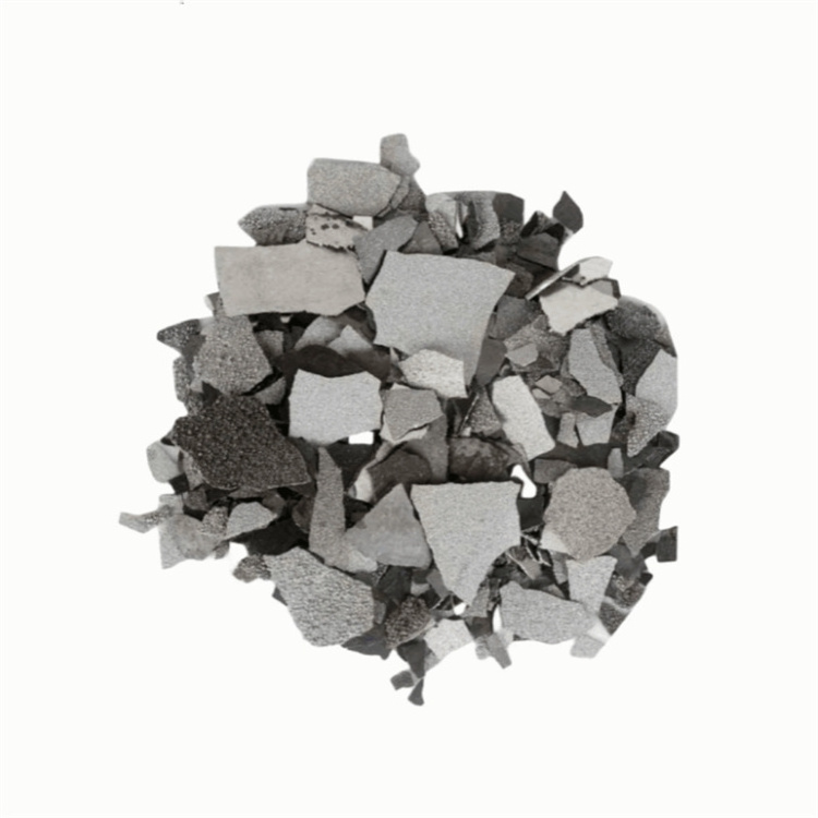 Purity 99.7% Electrolytic  Supply Mn Flakes Electrolytic Manganese Piece Metal for  Steel Making