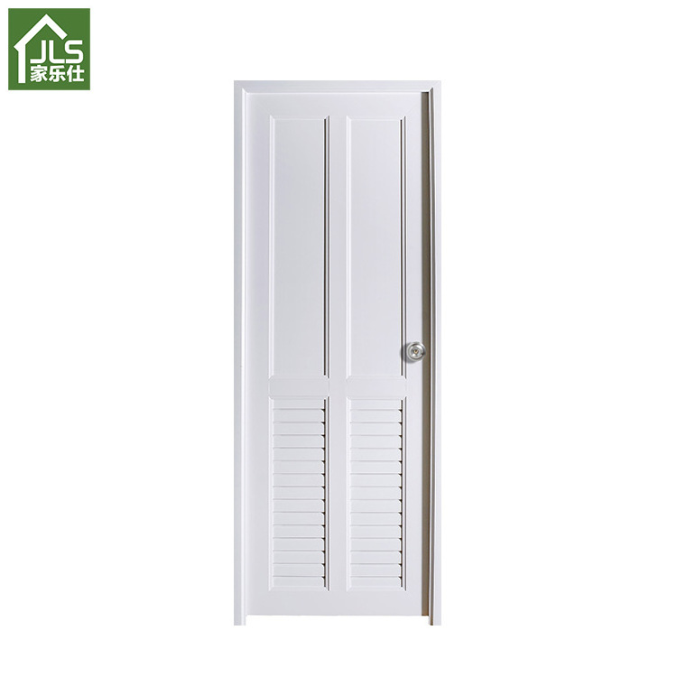 Cheap Price Latest Design Wood Glass Pvc Toilet Door Pvc Bathroom Door