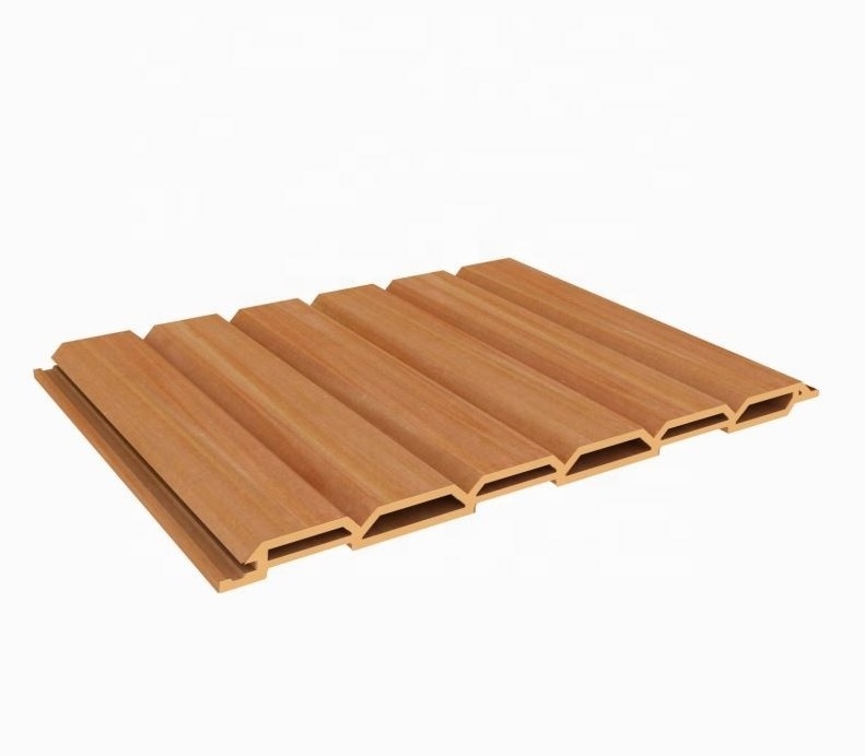 Moistureproof Wall Covering PVC Panel Board celling Eco Wood Wall WPC Ceiling