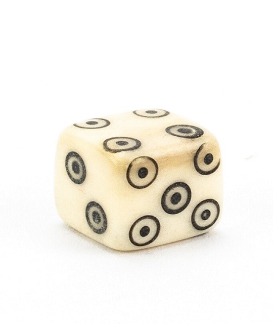 HIGH QUALITY GAME BONE DICE DOUBLE EYE LUDO DICE BUFFALO BONE DICE