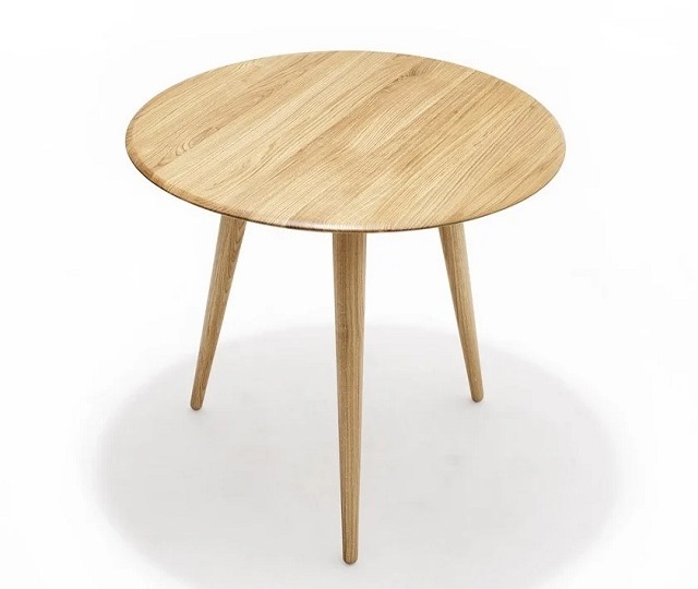 Living Room Furniture Tisch Center Tea Bedside Table Basse Mdf Small Cafe Round Side Table Coffee Tables With Wood Legs