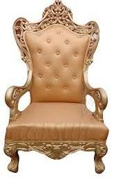 Hotel King Throne Wood Furniture European Antique Chaise Nordic Carved Double Single Decoration Couch Wedding Chair