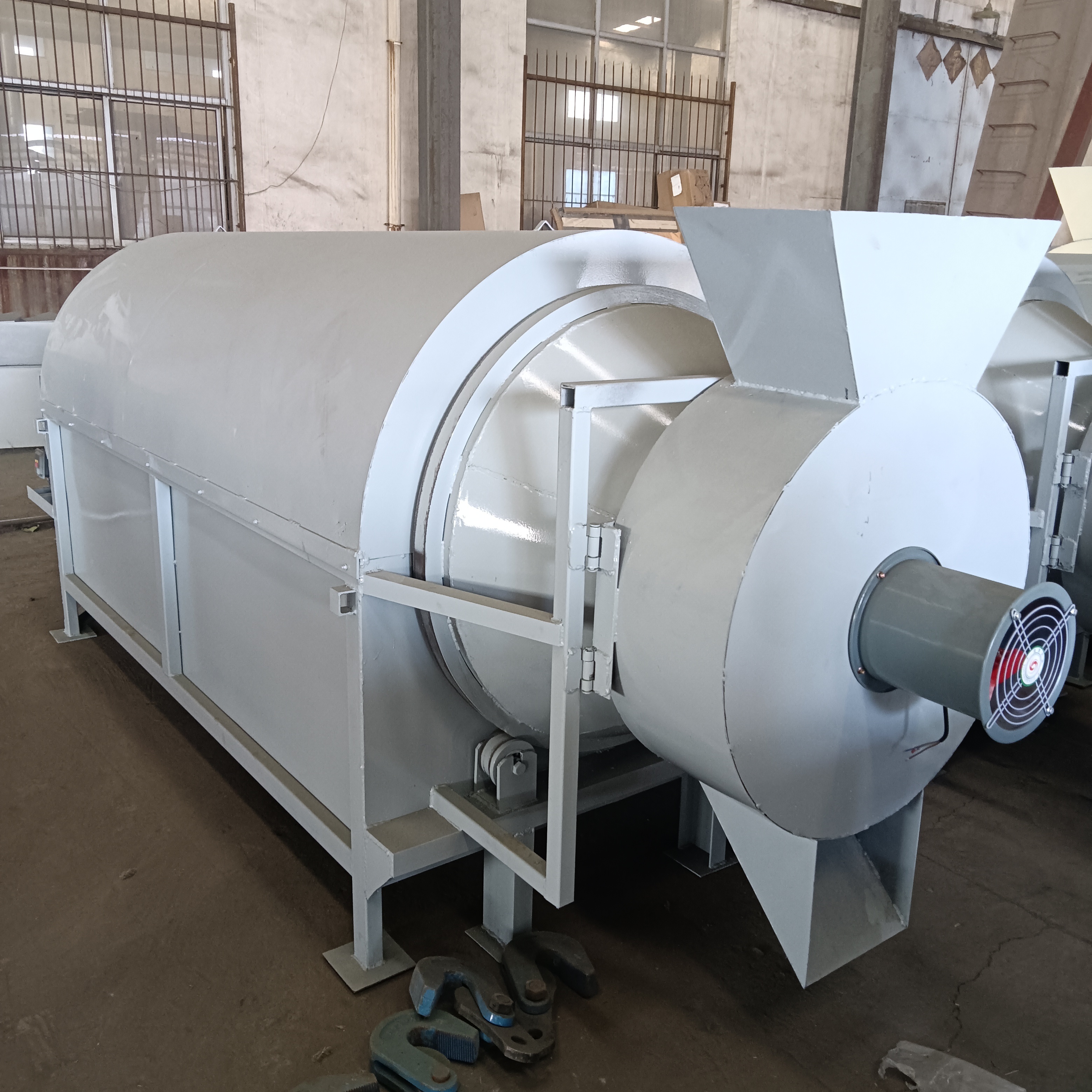 Manufacturing machines for small business ideas Biomass Rotary Wood Corn Grain Drying machine