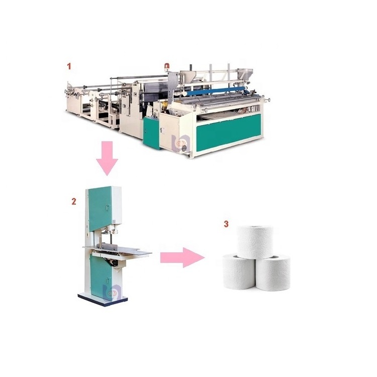 Small manufacturing machines for small business at home high quality toilet paper making machine