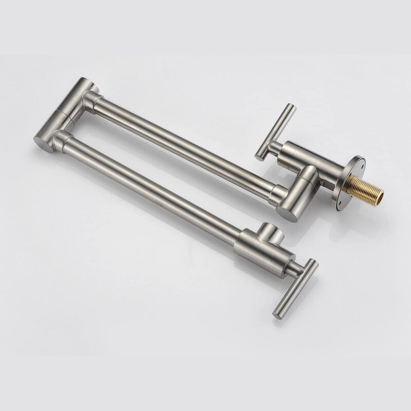 Kitchen Sink Faucet Popular Brushed Nickel  cooker spout tap kitchen sink water tap Pot Filler Folding faucet