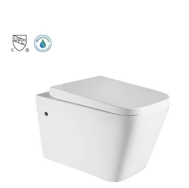 cUPC standard toilet bathroom American Wall hung toilet