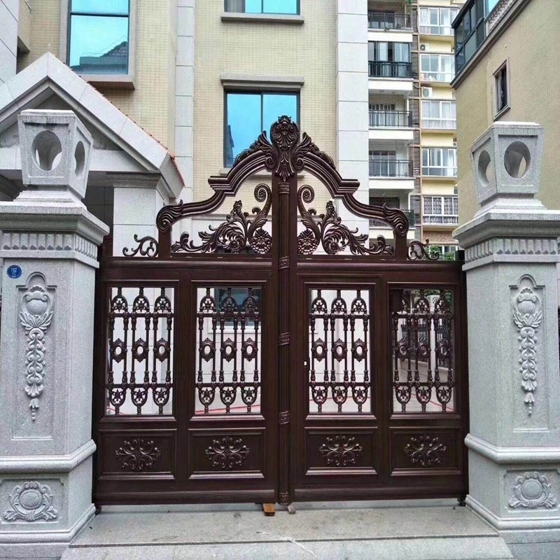 Main Gates Luxury House Villa Driveway Entrance Swing Gates Board