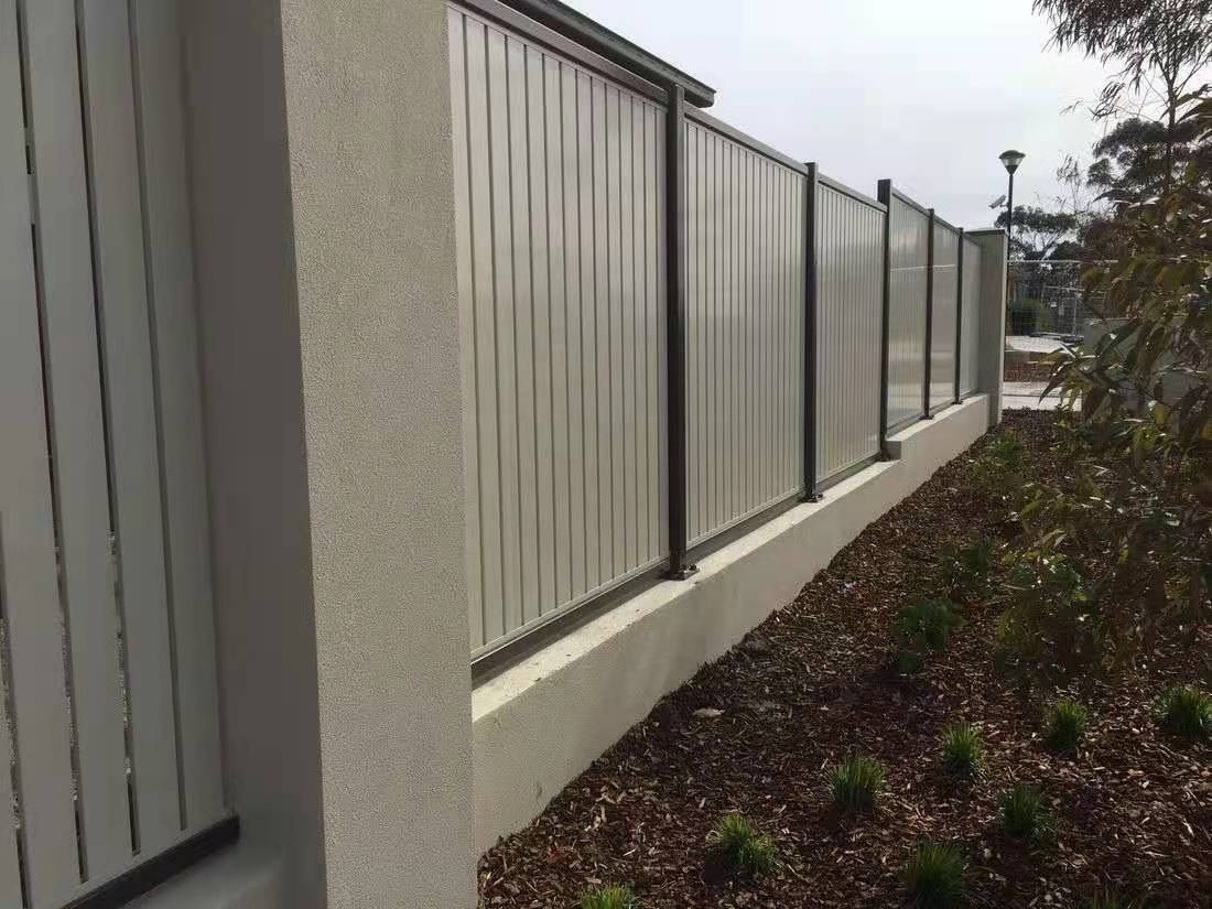 Aluminum Fencing Panels Forming Temporary Wall Fencing Feet Designs