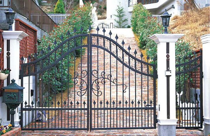 Iron Gate Designs Simple For Industrial and Commercial Used Main Iron Gate