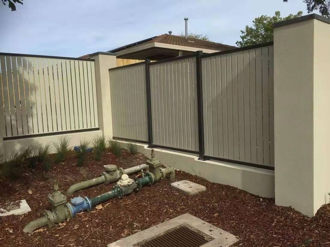 Aluminum Fencing Panels Forming Temporary Wall Fencing Feet Designs